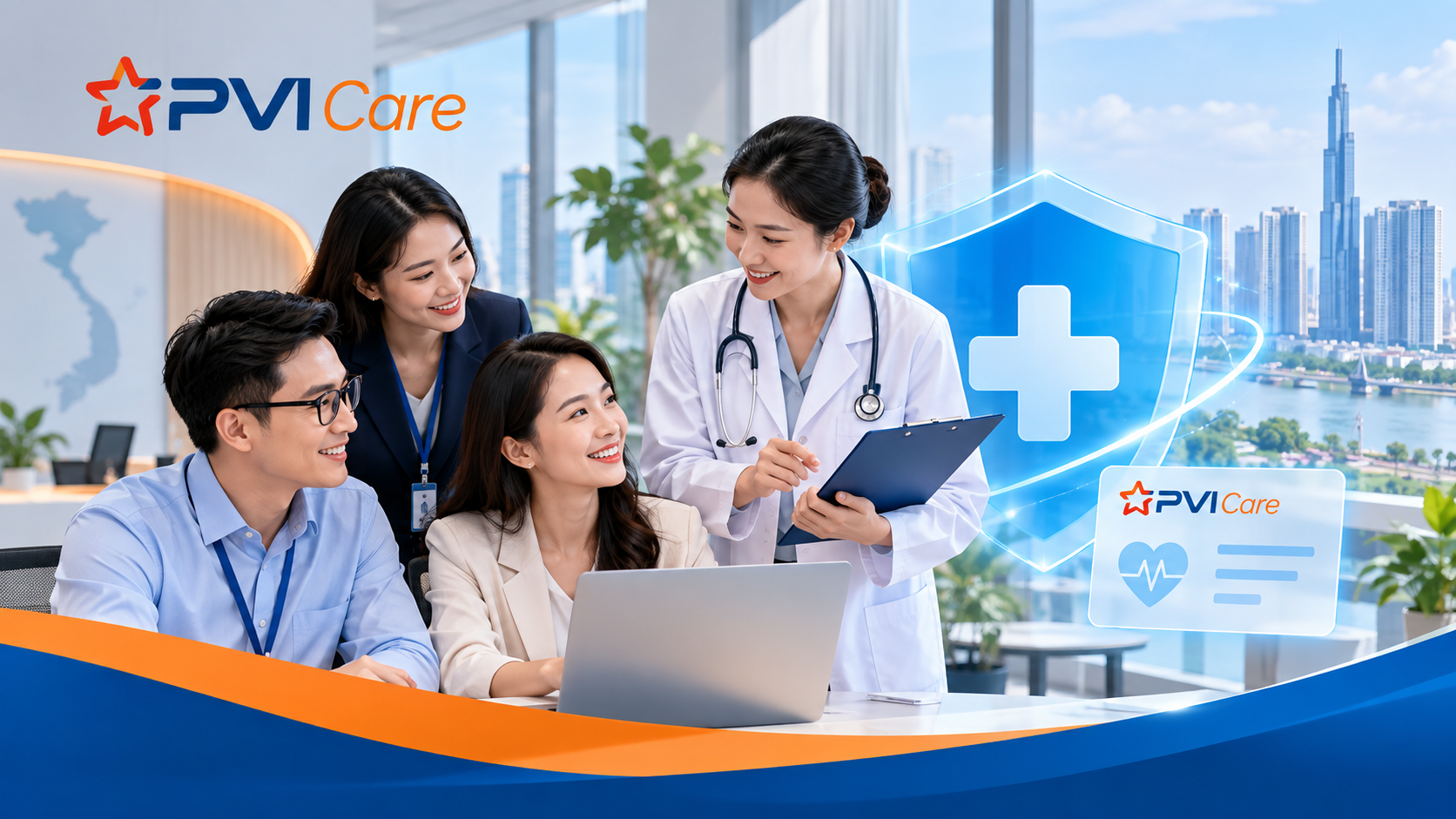 Bảo hiểm sức khỏe nhân viên PVI dành cho doanh nghiệp