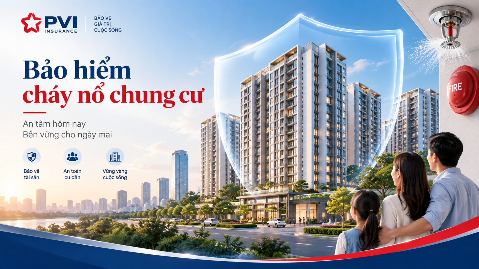 Bảo hiểm cháy nổ chung cư PVI năm 2026