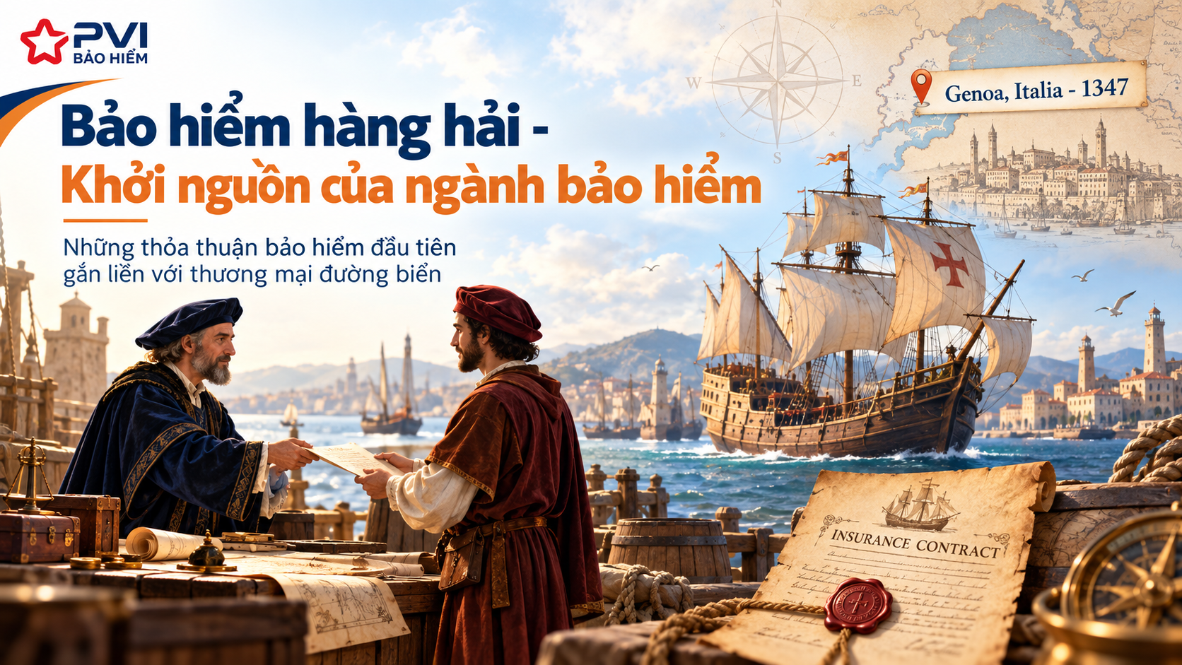 Các cột mốc quan trọng trong lịch sử ngành bảo hiểm thế giới
