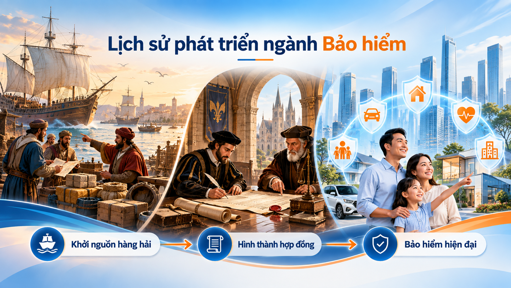 Lịch sử hình thành và phát triển ngành bảo hiểm